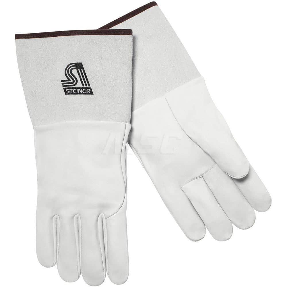 Welding Gloves: Size Medium, Sheepskin, TIG Welding Application