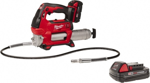 Battery operated grease online gun milwaukee