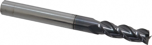 ProMax 109-01614 Square End Mill: 1/4 Dia, 3/4 LOC, 1/4 Shank Dia, 2-1/2 OAL, 3 Flutes, Solid Carbide Image