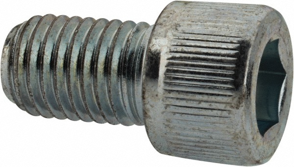 Value Collection 872225PR Hex Head Cap Screw: 5/16-24 x 1/2", Alloy Steel, Zinc-Plated Image