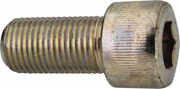 Value Collection 872393PR Hex Head Cap Screw: 1/2-20 x 1", Alloy Steel, Zinc-Plated Image