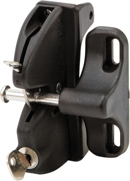 2.830" Bar Latch Length, 3.54" High, Polymer Adjustable Gate Latch