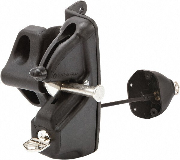 4.410" Bar Latch Length, 2-1/4" High, Polymer Adjustable Gate Latch