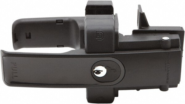 3-1/4" Bar Latch Length, 4.17" High, Polymer Adjustable Gate Latch