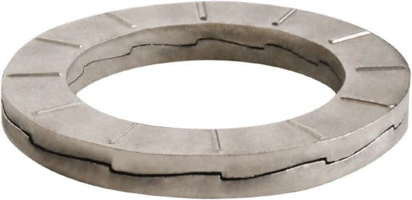 DISC-LOCK DL-M6-1/4SS-10 Wedge Lock Washer: 0.495" OD, 0.267" ID, Stainless Steel, 316L, Uncoated 