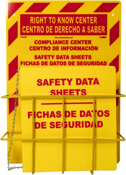 20" Wide x 14" High, Information Center - 3 Rings, English & Spanish