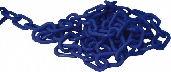 Chain: Plastic, Blue, 50' Long