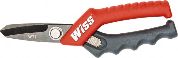 Wiss CW7T Shears: 7" OAL, 1-3/4" LOC, Stainless Steel Blades 