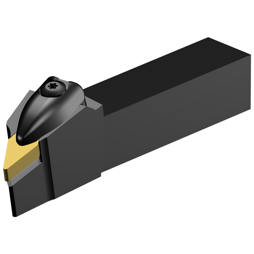 Indexable Turning Toolholder: DVJNR123B, Wedge - 3/4 x 3/4" Shank, 4-1/2" OAL