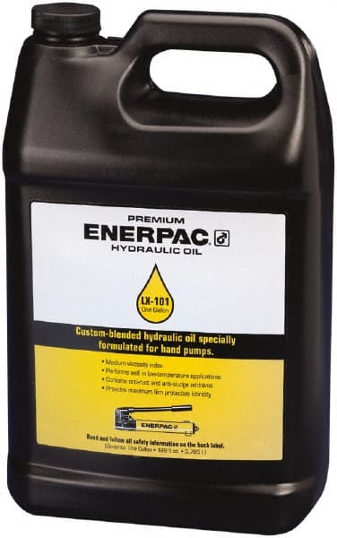 Enerpac LX101 Hydraulic Machine Oil: ISO 15, 1 gal, Container 