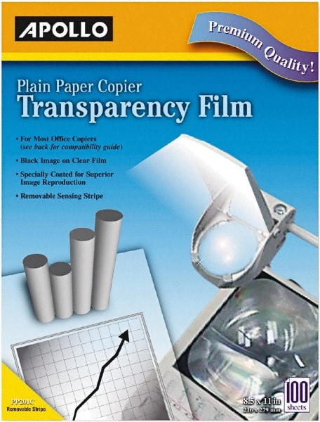 What kind of Plastic is Transparency Film?