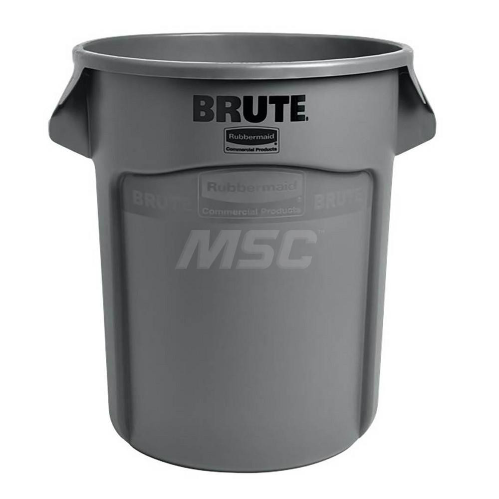 Rubbermaid - BRUTE 20 gal Vented Trash Container, Gray | MSC Direct