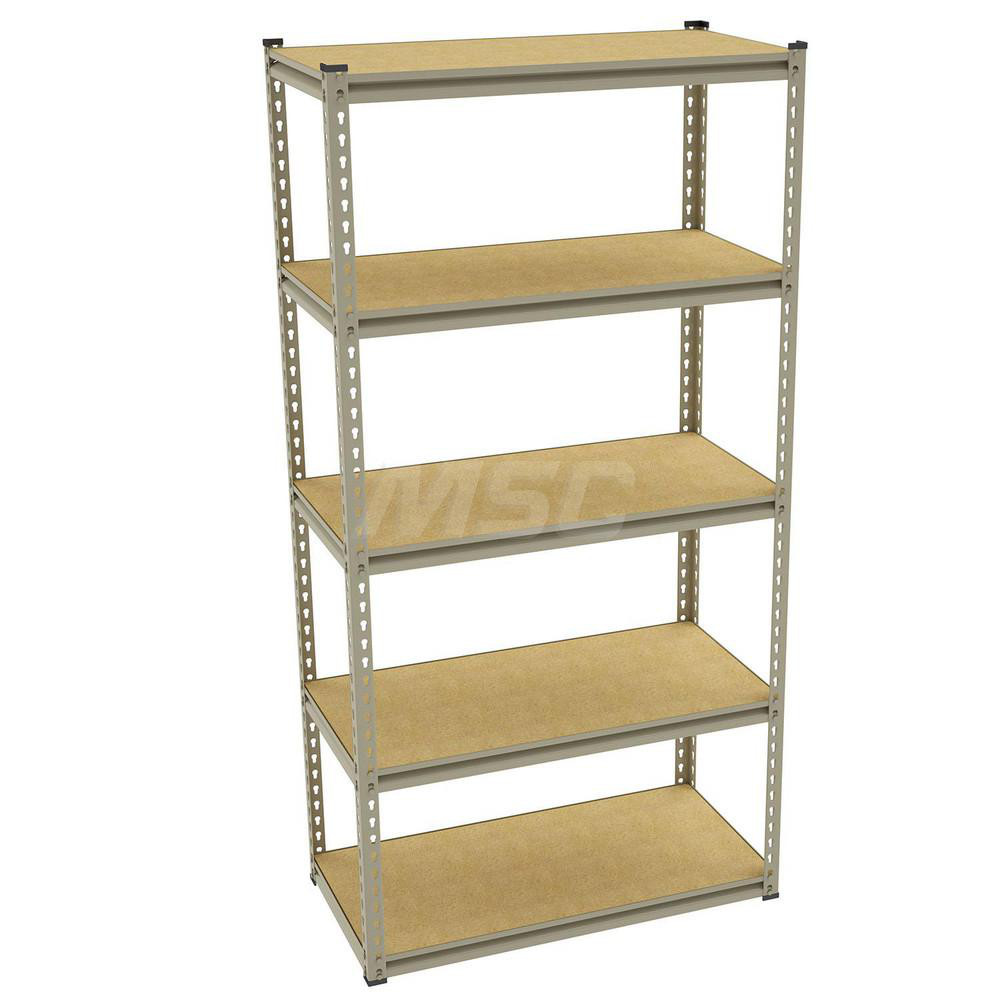 Tennsco 16 Gauge Steel Adjustable Shelving 37" Wide, 18.625" Deep