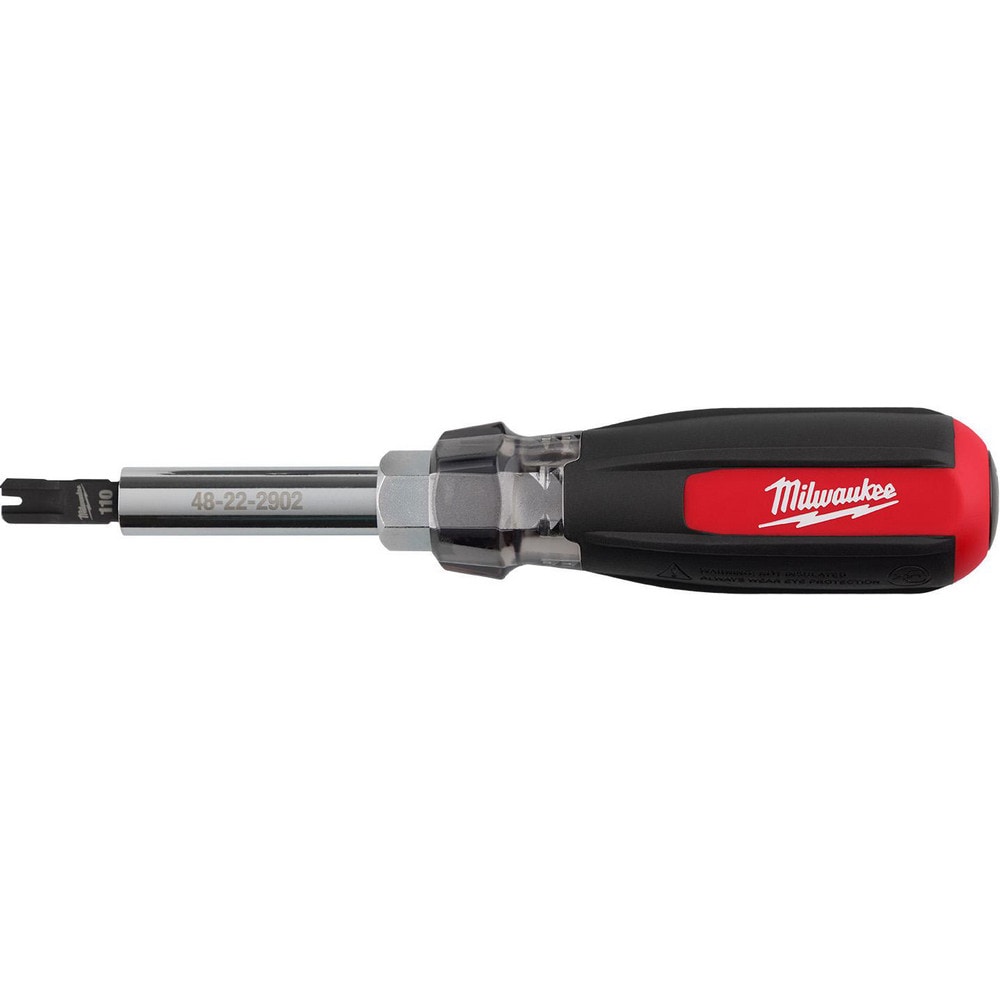 Bit Screwdrivers; Type: Combination ; Tip Type: Multi ; Handle Type: Cushion Grip ; Overall Length (Decimal Inch): 7.54 ; Handle Length (Decimal Inch - 4 Decimals): 4.2500 ; Insulated: No