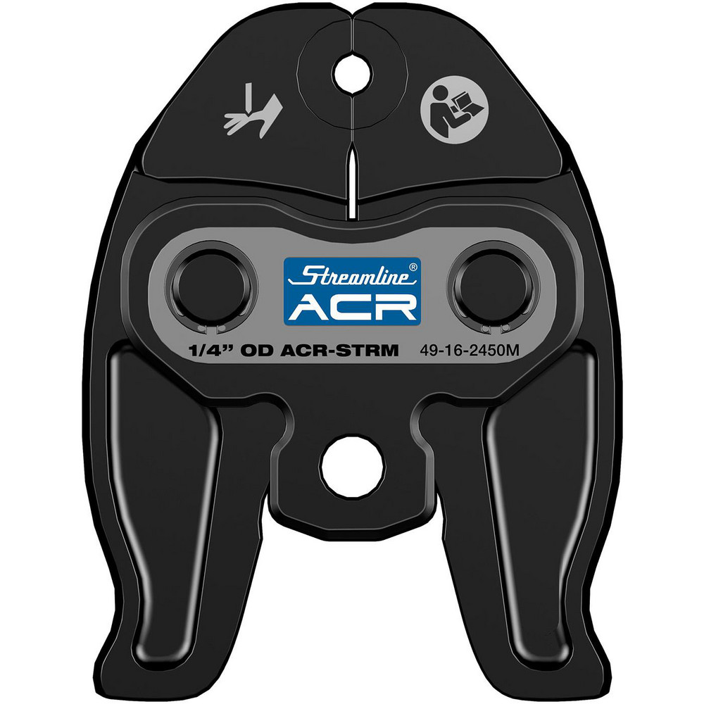 Presser Replacement Jaws: Type: Press Jaw; Jaw Size Range: 1/4"; For Use With: M12 Force Logic Press Tool