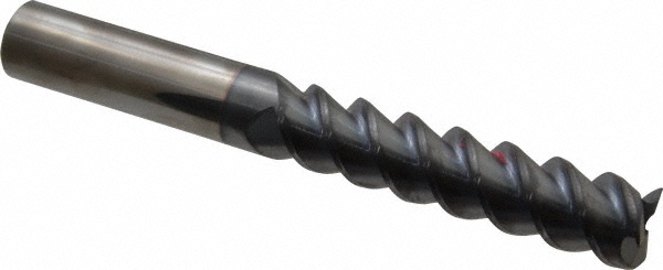 Accupro 360L7500C4 Square End Mill: 3/4 Dia, 3-1/4 LOC, 3/4 Shank Dia, 6 OAL, 3 Flutes, Solid Carbide Image