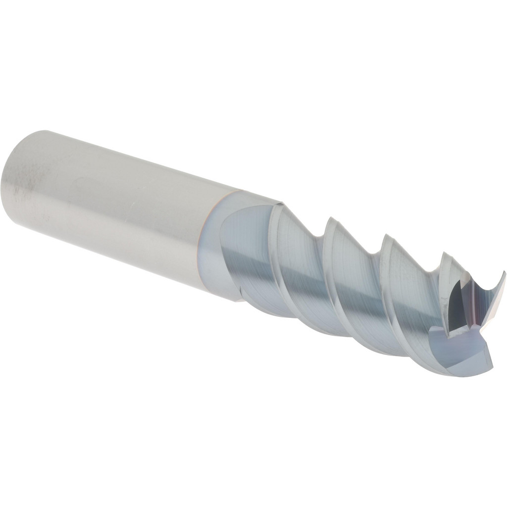 Accupro 3607500C4 Square End Mill: 3/4 Dia, 1-1/2 LOC, 3/4 Shank Dia, 4 OAL, 3 Flutes, Solid Carbide Image