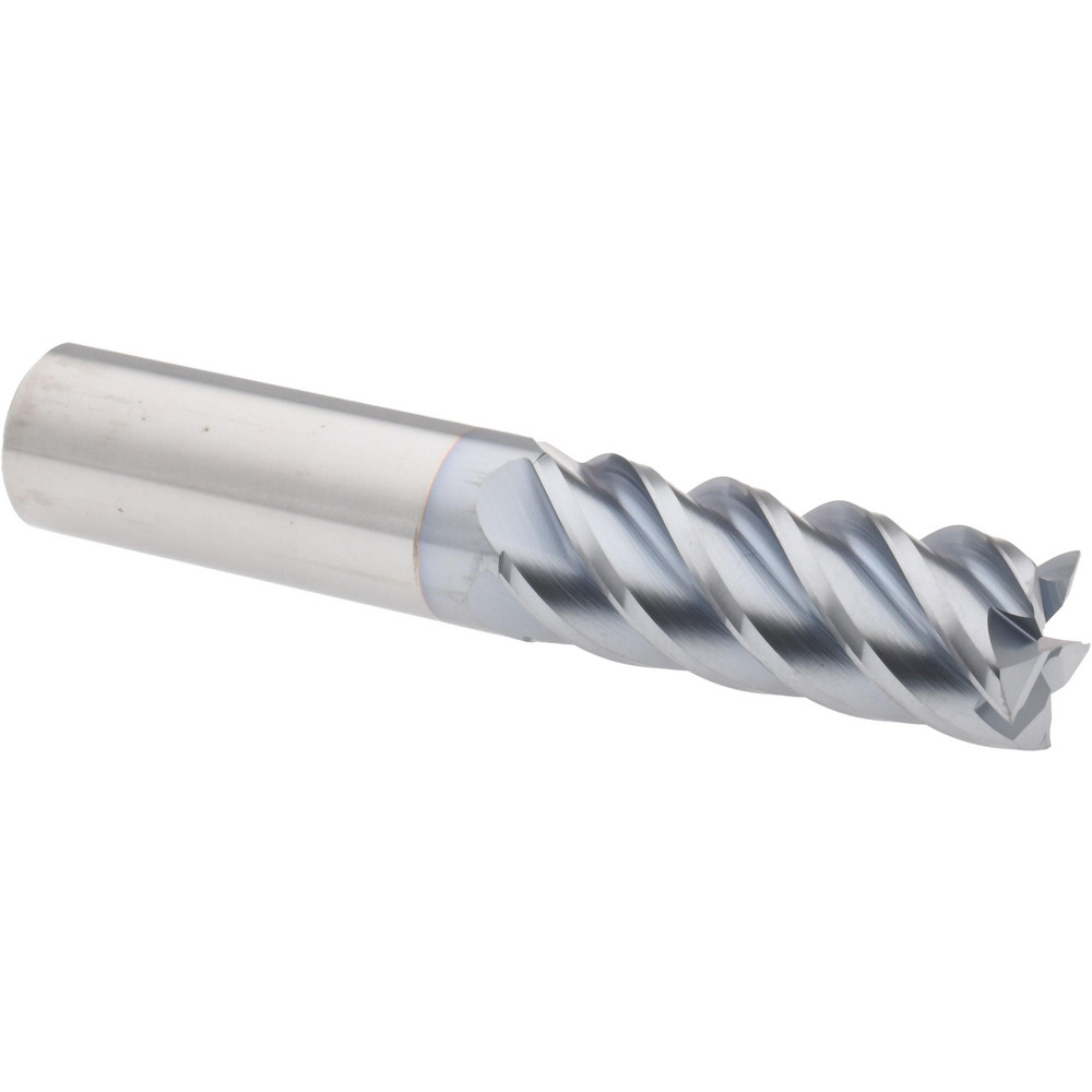 Accupro 5456250C4 Square End Mill: 5/8 Dia, 1-5/8 LOC, 5/8 Shank Dia, 3-1/2 OAL, 5 Flutes, Solid Carbide Image