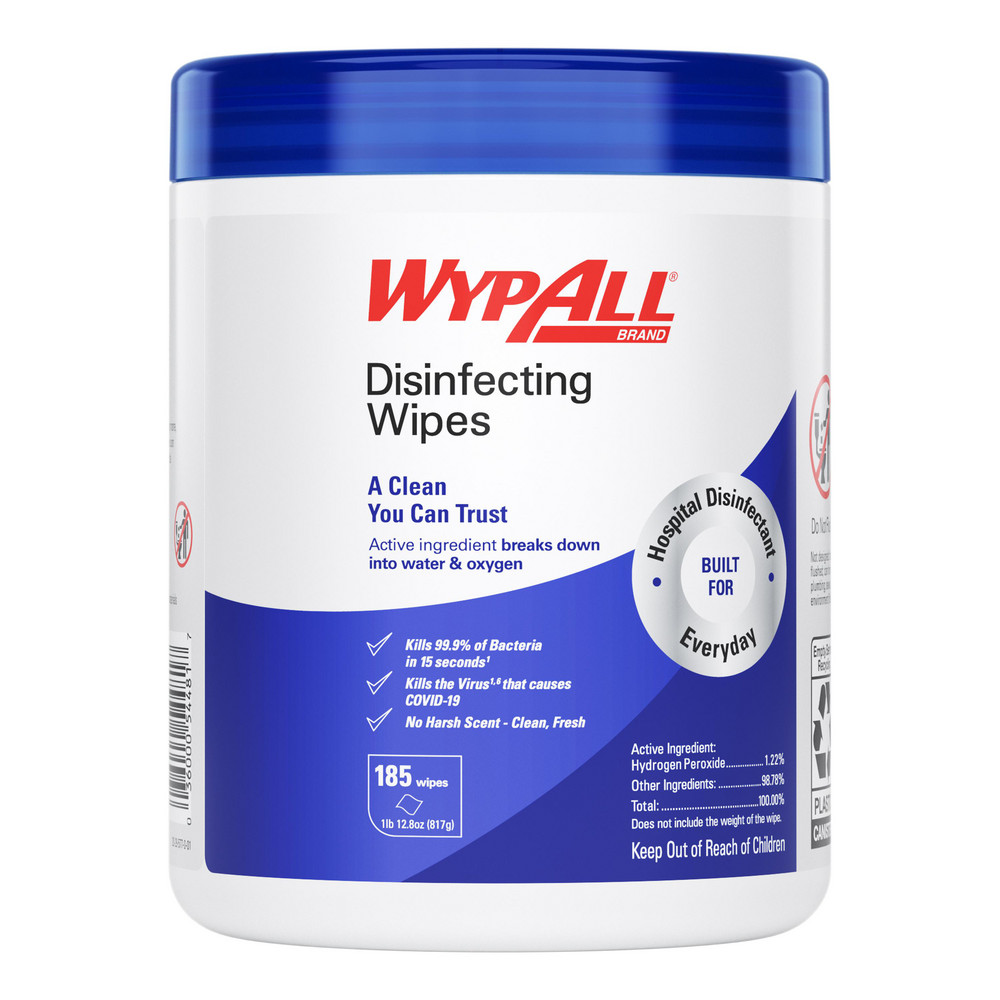 WypAll - Disinfecting Wipes (54481), Hydrogen Peroxide