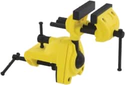 Stanley 83-069M Bench Vise: 3" Jaw Opening 