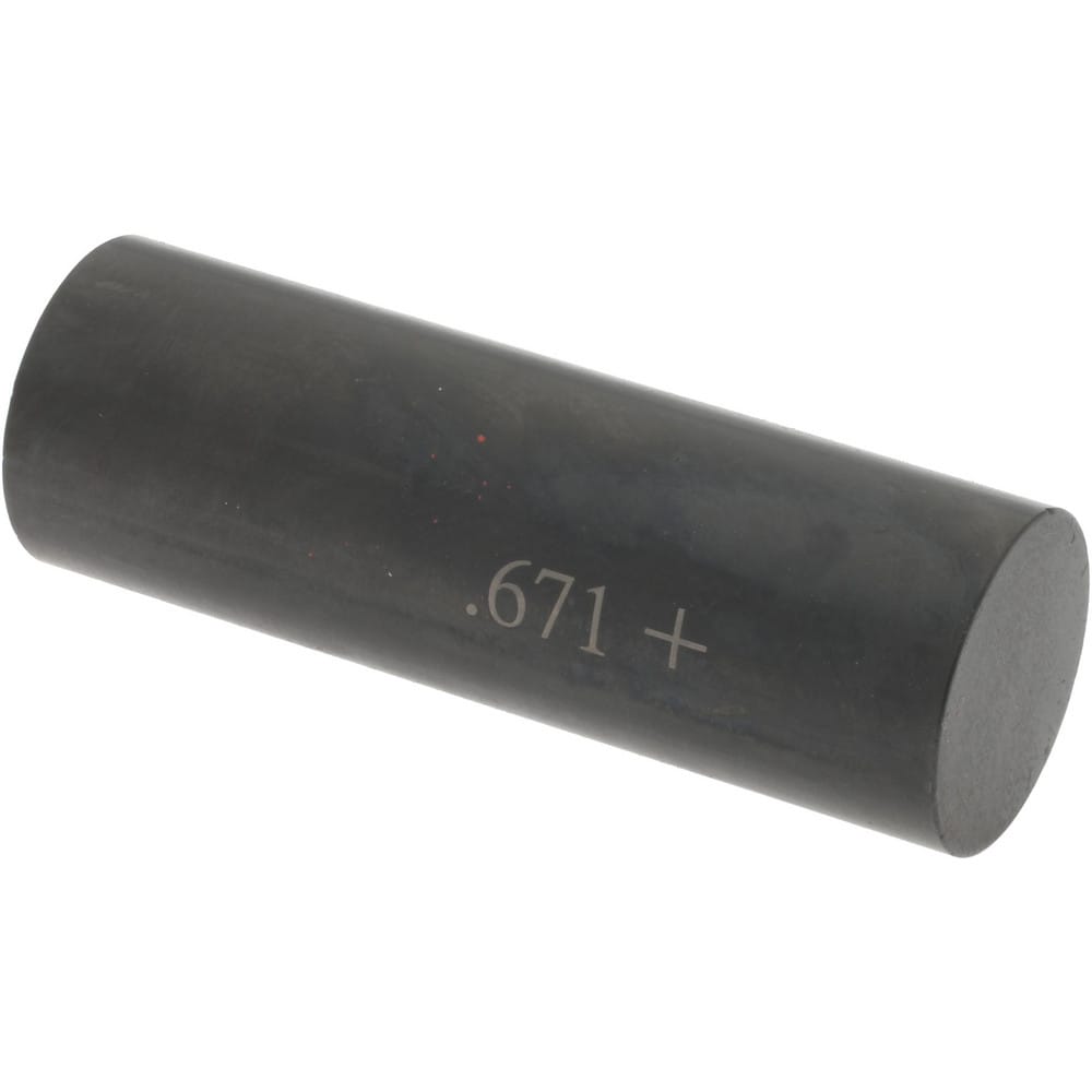 Class ZZ Plus Plug Gage: 0.671" Dia