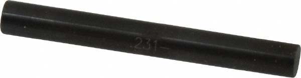 Class ZZ Minus Plug & Pin Gage: 0.231" Dia