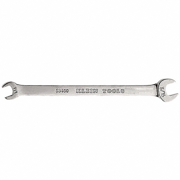 Klein Tools Open End Wrench Double End Head, Double Ended MSC