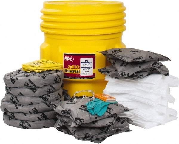 Brady SPC Sorbents SKA65-R 63 Gal Capacity Universal Spill Kit 