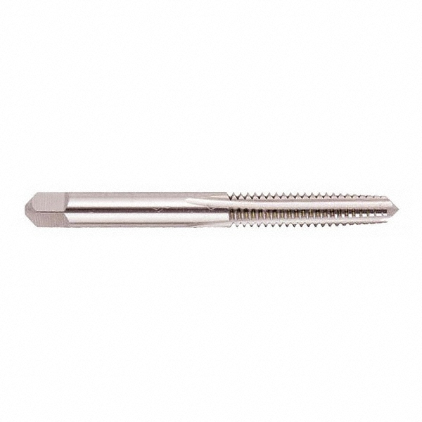 Straight Flute Tap: 7/8-20 UNEF, 6 Flute, Plug Chamfer, High-Speed Steel, Bright/Uncoated Finish - 2-7/32" Thread Length, 4-11/16" OAL, Right Hand, H3