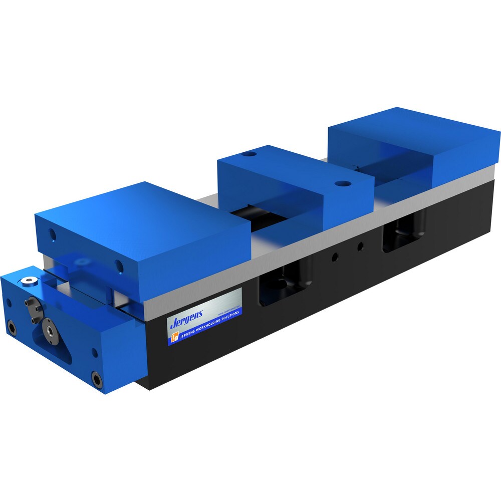 Self-Centering Vise: 6" Jaw Width, 3-3/4" Max Jaw Opening
