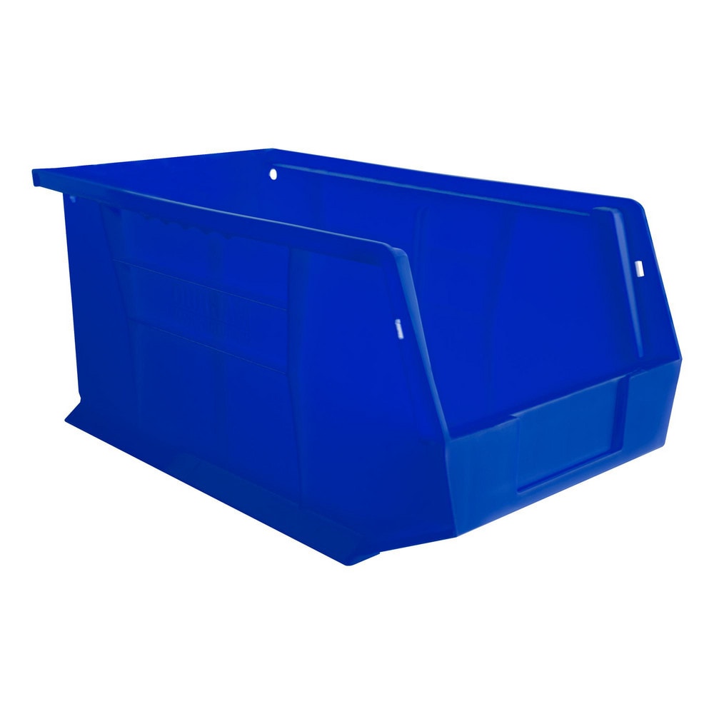 Plastic Hang & Stack Bin: Blue