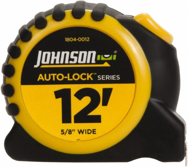 Johnson Level & Tool 12' x 5/8" Tape Measure 56299035 MSC