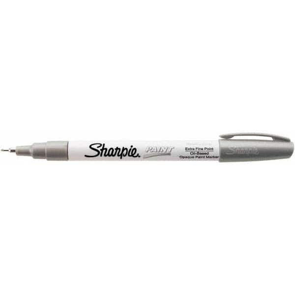 Sharpie - Paint Pen Marker: Silver, Oil-Based, Extra Fine Point