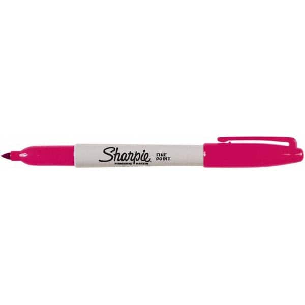  Sharpie Permanent Marker, Fine Point, Magenta, 12 Count  (32081) : Office Products
