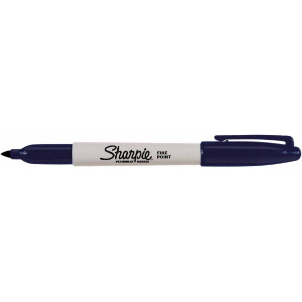 Sharpie Permanent Marker Navy, AP NonToxic, Fine Tip MSC Direct