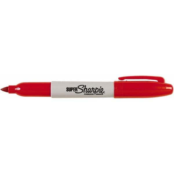 Sharpie - Permanent Marker: Red, AP Non-Toxic, Fine Point