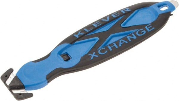 Klever X-Change Fixed Blade 7' Hook-Style Safety Cutter, KCJ-XC-30R, Black/Red