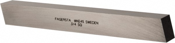 Seco 2021 Tool Bit Blank: 3/4" Width, 3/4" Height, 6" OAL, WKE45, Cobalt, Square Image