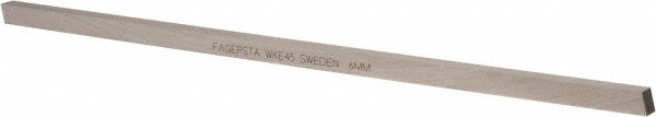 Seco 2031 Tool Bit Blank: 6 mm Width, 6 mm Height, 2 mm OAL, WKE45, Cobalt, Square Image