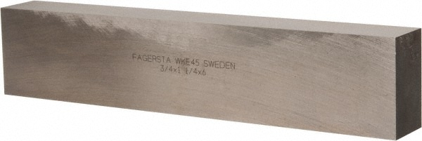 Seco 63007908 Tool Bit Blank: 3/4" Width, 1-1/4" Height, 6" OAL, WKE45, Cobalt, Rectangle Image