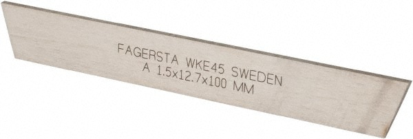 Seco 3161 Cutoff Blade: Parallel, 1.5 mm Wide, 12.7 mm High, 100 mm Long Image