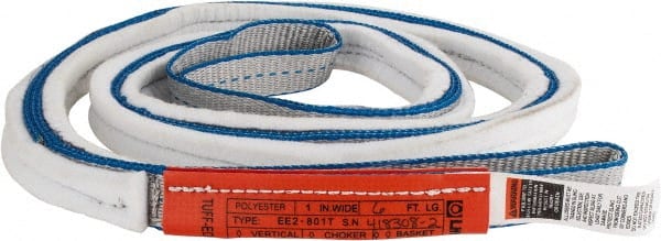 Lift All Nylon Strap 1" wide by 6 1/2 " long Type EE1-601 