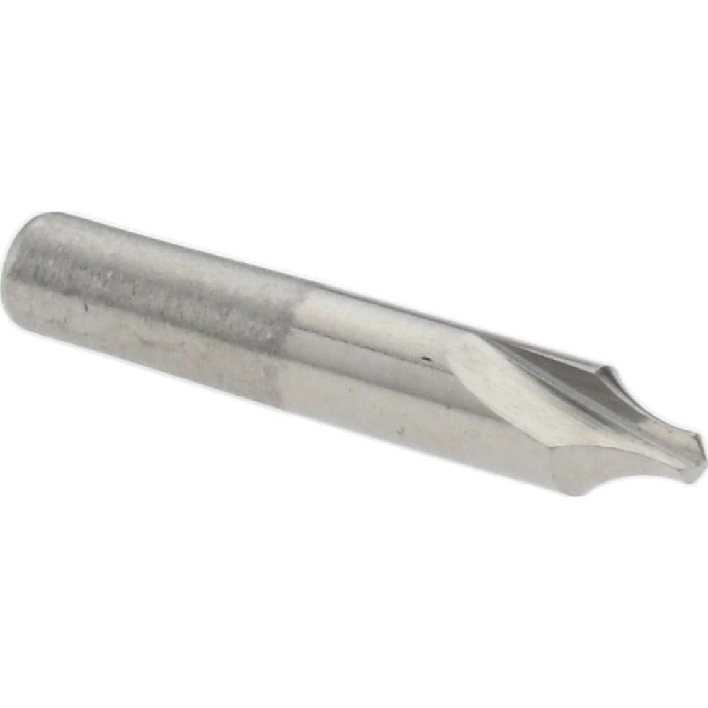 Combo Drill & Countersink: #1, 1/8" Body Dia, High Speed Steel