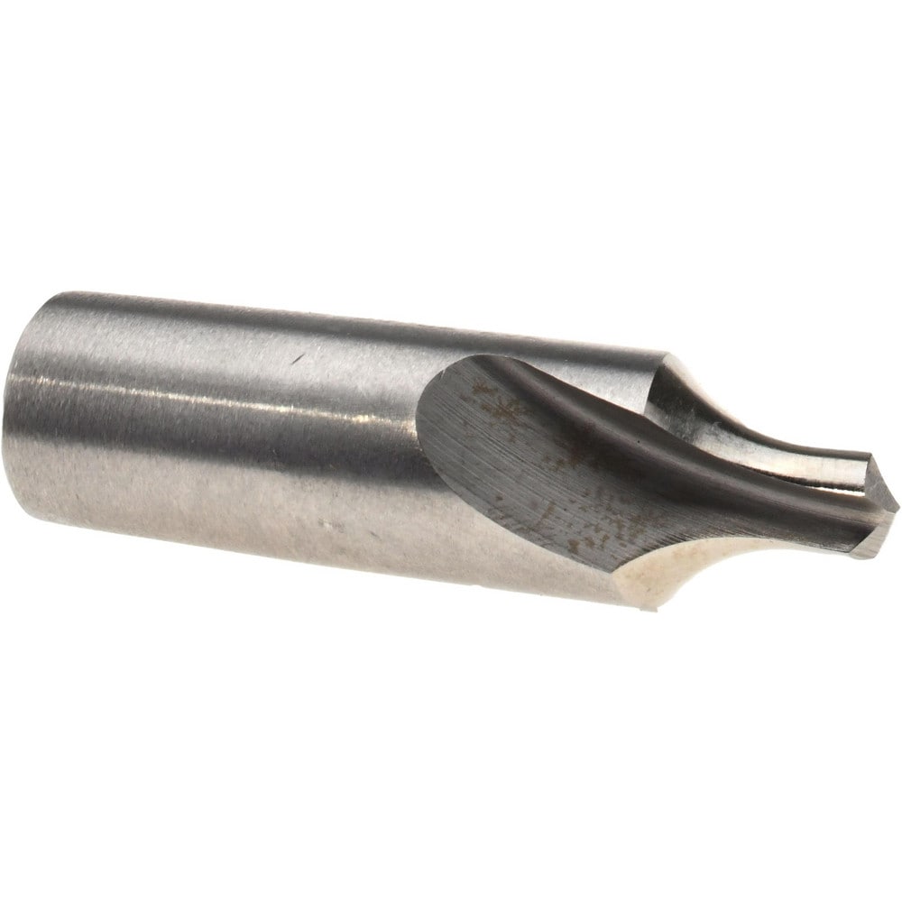 Combo Drill & Countersink: #5, 7/16" Body Dia, High Speed Steel