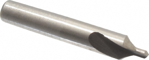 Combo Drill & Countersink: #11, 1/8" Body Dia, High Speed Steel