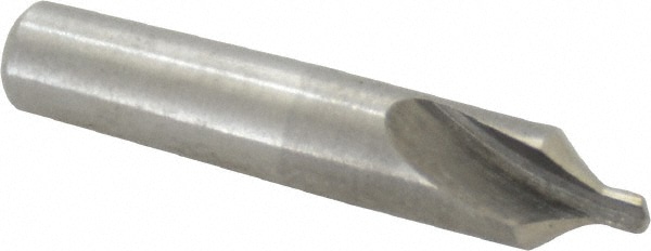 Combo Drill & Countersink: #12, 3/16" Body Dia, High Speed Steel