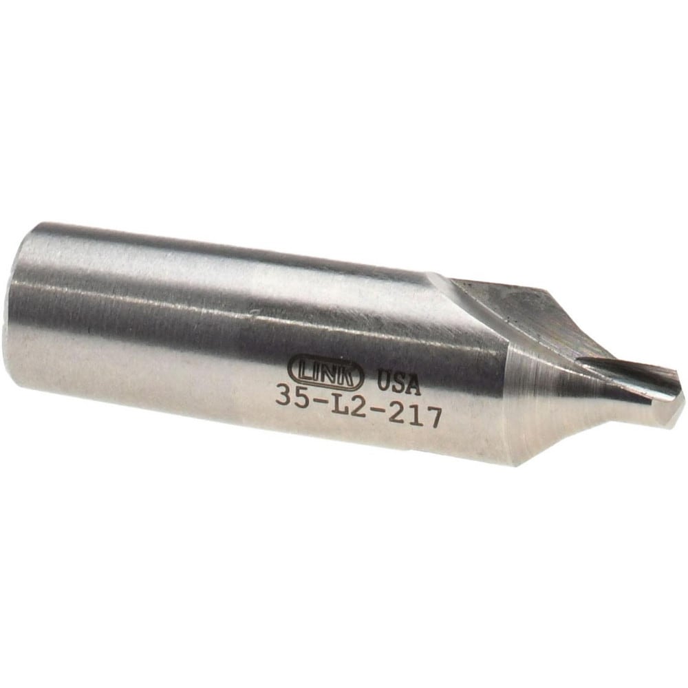 Combo Drill & Countersink: #14, 5/16" Body Dia, High Speed Steel