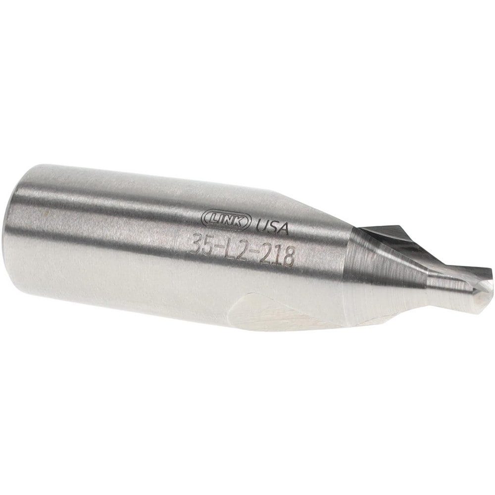 Combo Drill & Countersink: #15, 7/16" Body Dia, High Speed Steel