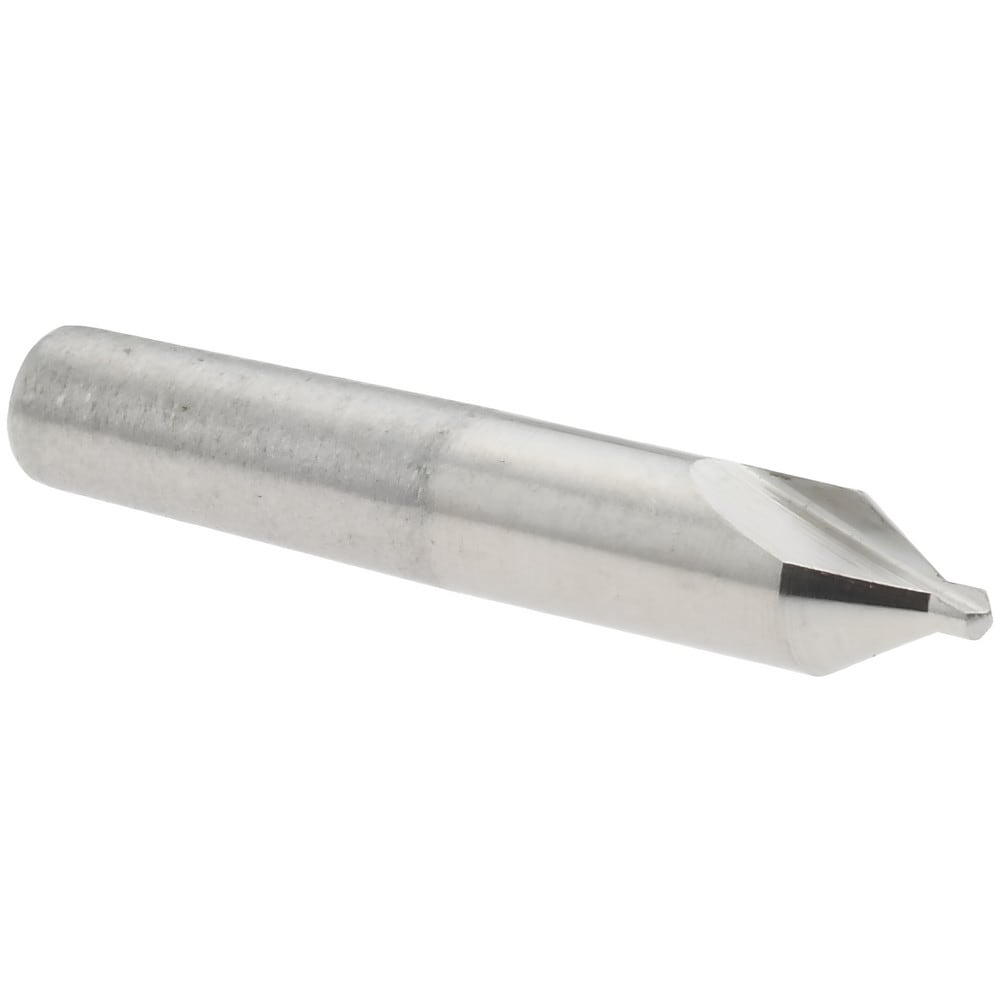 Combo Drill & Countersink: #0, 1/8" Body Dia, High Speed Steel