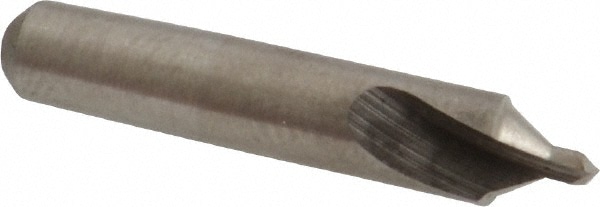 Combo Drill & Countersink: #12, 3/16" Body Dia, High Speed Steel